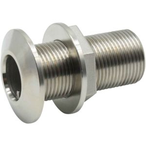 Vetus Stainless Steel 316 Boat Skin Fitting (1/2" BSP, 60mm Long)