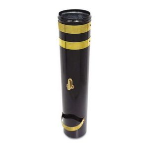 Chimney Black 4-3/4" x 24" Single Galvanised