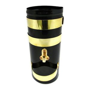 Chimney Black 5-1/8" x 12" Single Galvanised